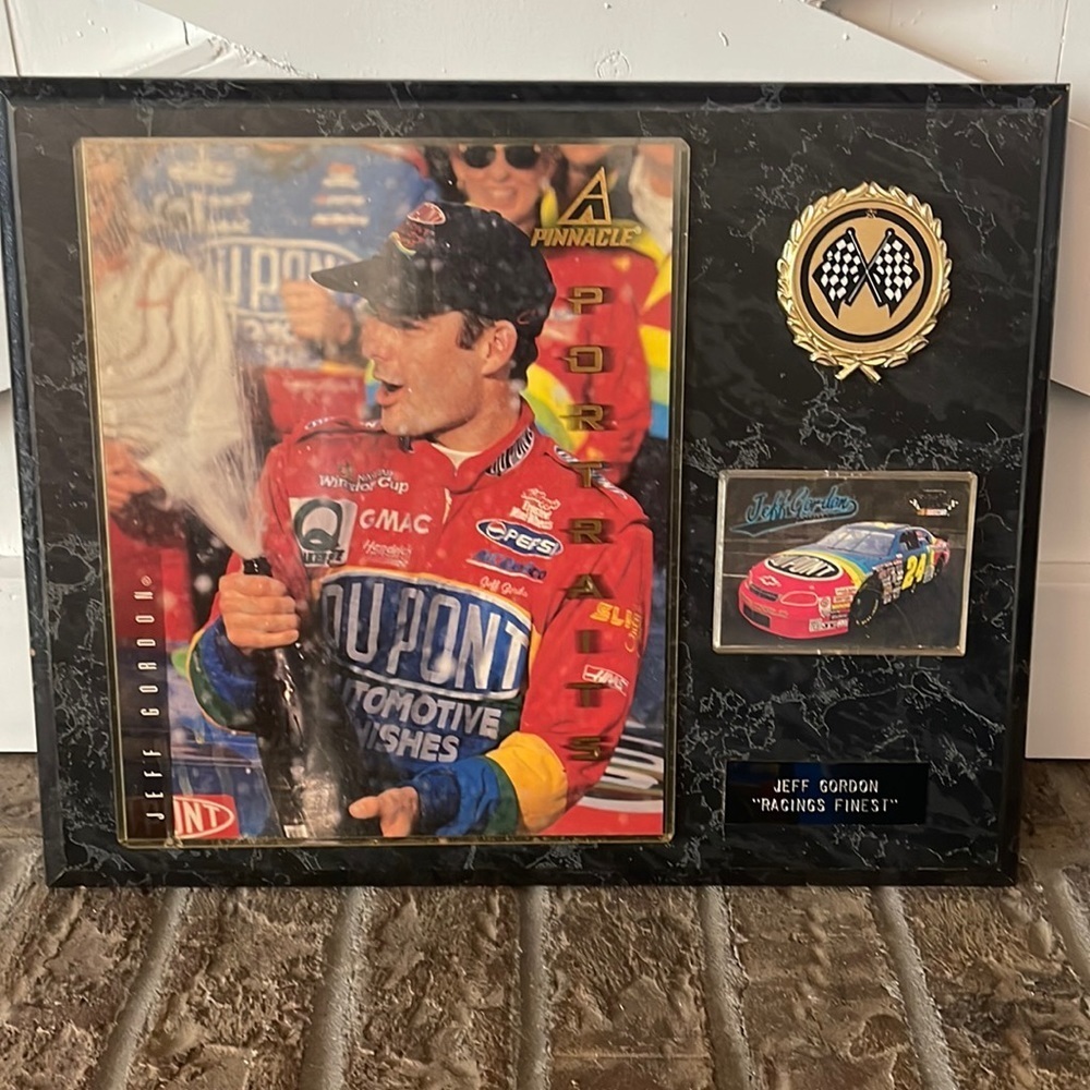 NASCAR Jeff Gordon #24 Racing Finest Plaque